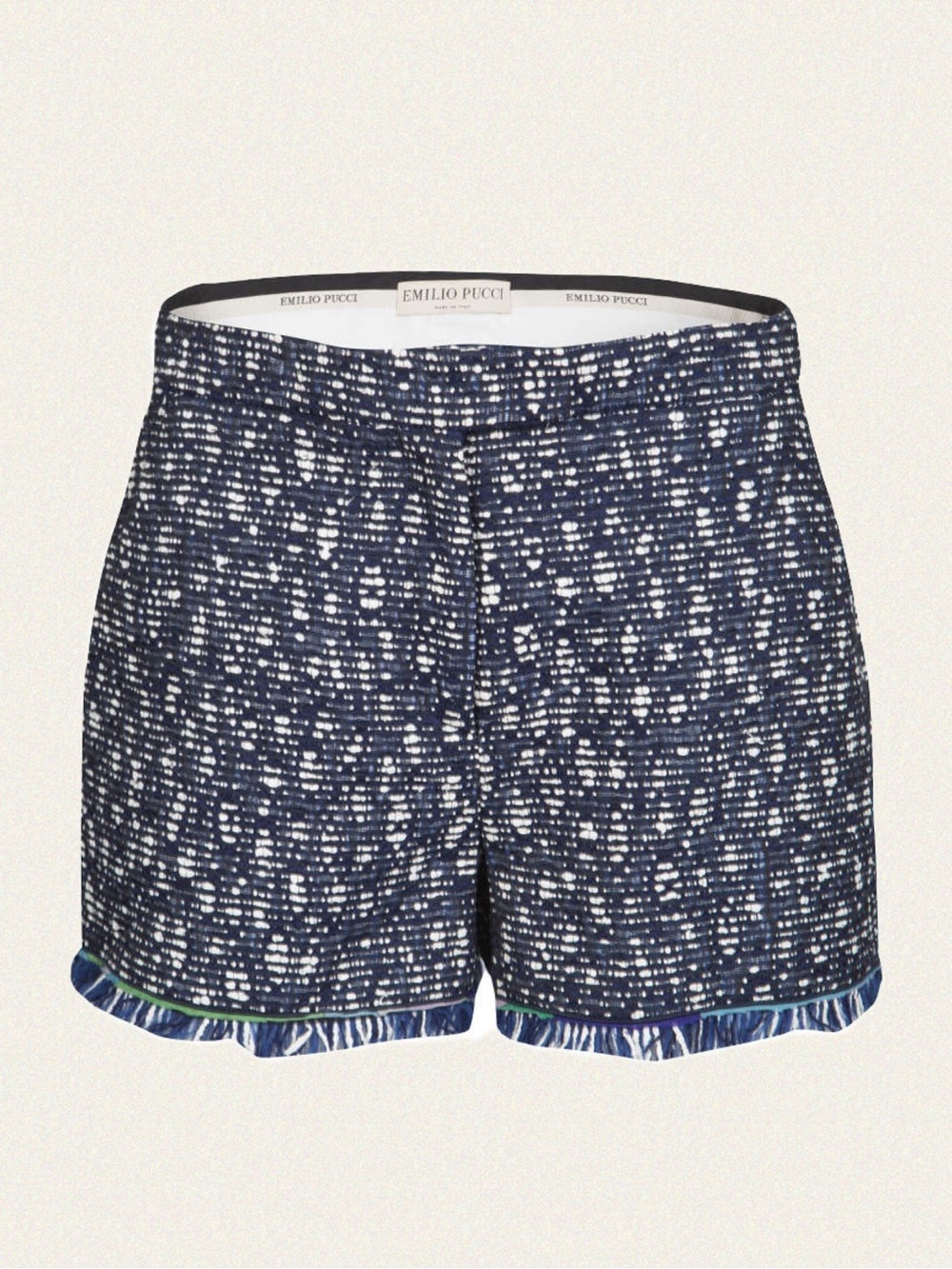 Emilio Pucci Textured Shorts